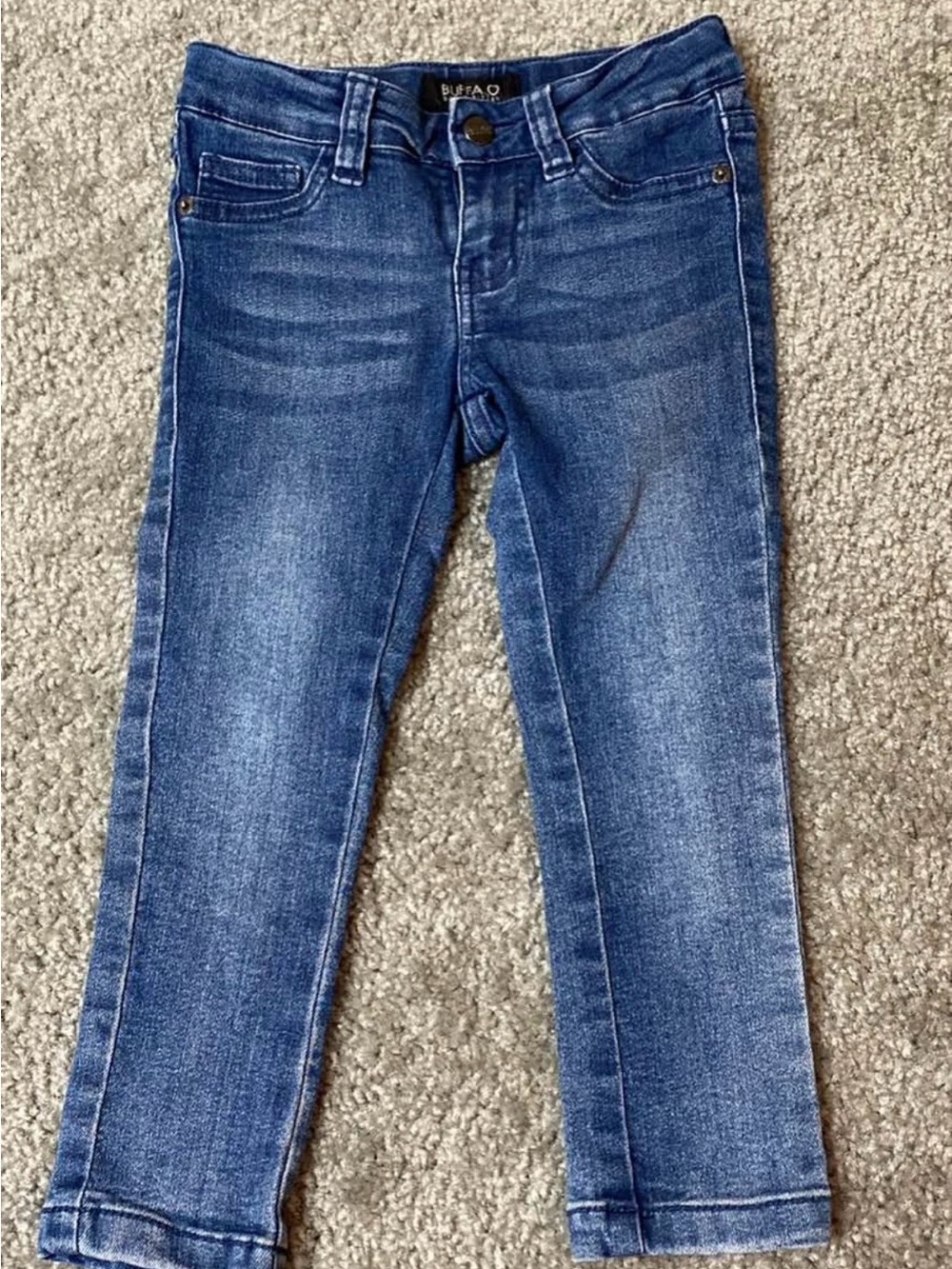 Buffalo David Bitton Girls' Medium Blue Skinny Jeans